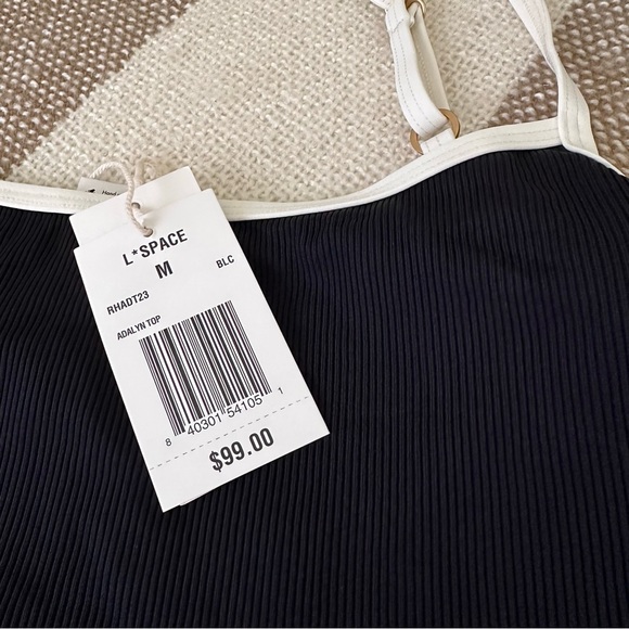 LSPACE Ribbed Adalyn Bikini Top Nora Bottom Bikini - Picture 8 of 8